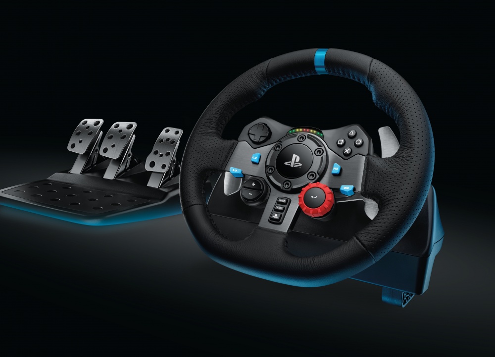 VOLANTE DE CARRERAS LOGITECH DRIVING FORCE G29 PARA PLAYSTATION 3 Y 4